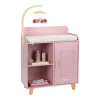 Houten poppencommode - Roze